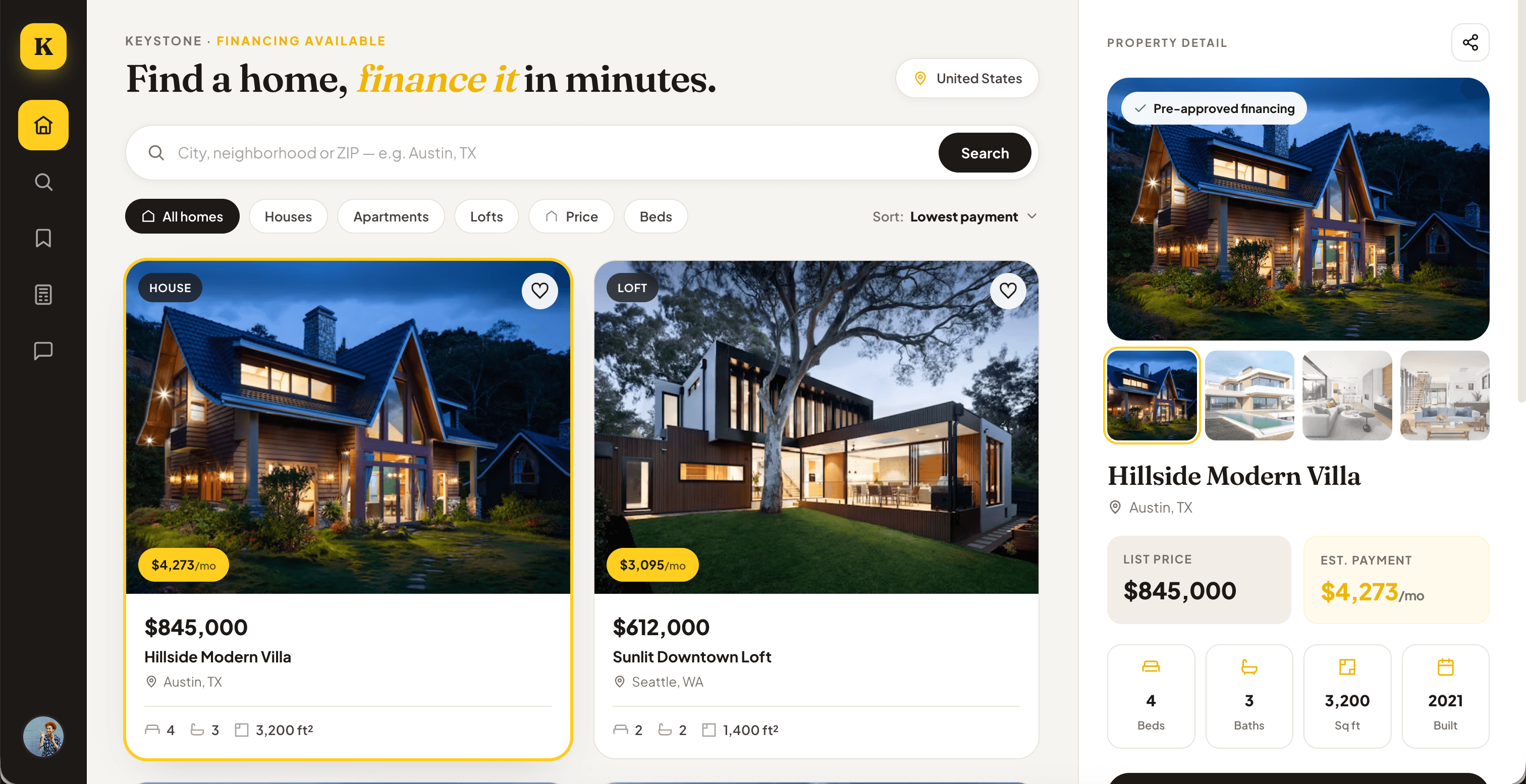 Préstamos inmobiliarios